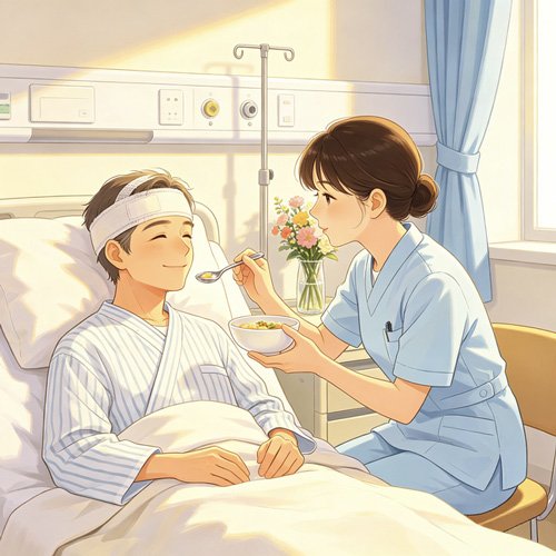 协助进食如厕